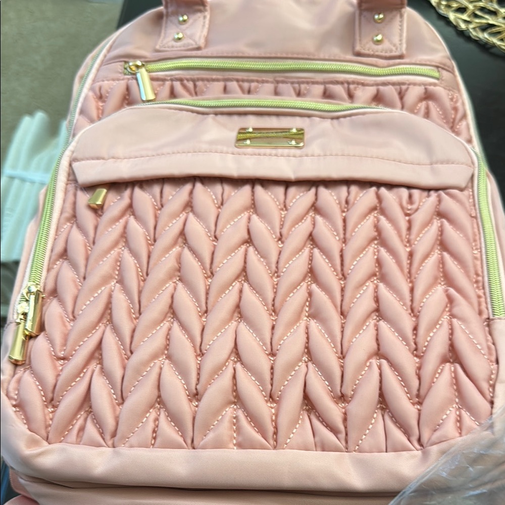 Brand New Tealari Diaper Backpack with changing pad and stroller strap